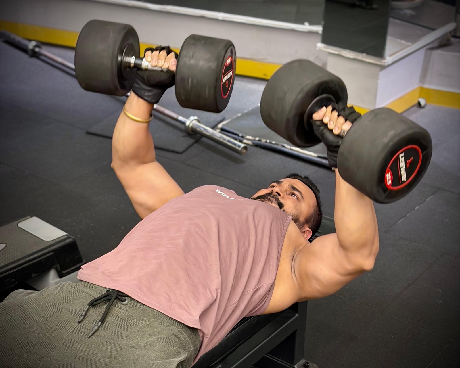 Free-weight and bodybuilding zone at Flex N Flexi
